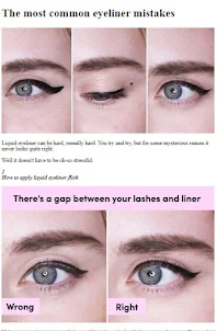 How To Apply Liquid Eyeliner