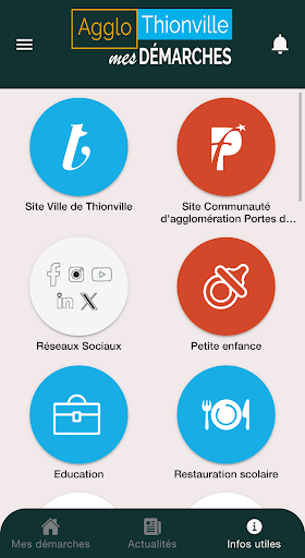 Agglo Thionville mes DEMARCHES Screen 3