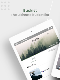 Buckist - Manage Bucket List Screenshot