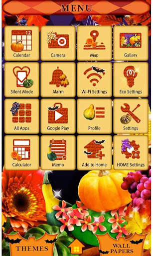 Halloween Harvest Wallpaper Screen 3