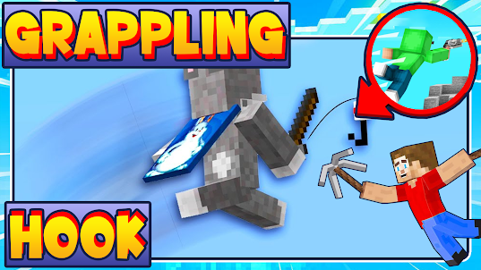 Grappling hook mod for mcpe