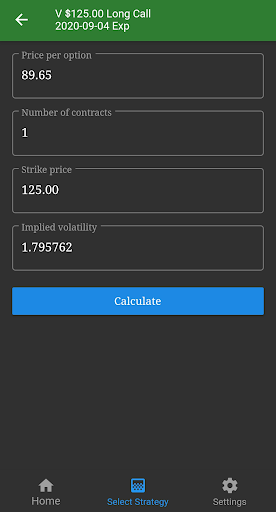 Options Profit Calculator