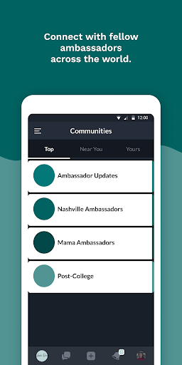 Android application Love One Ambassadors screenshort