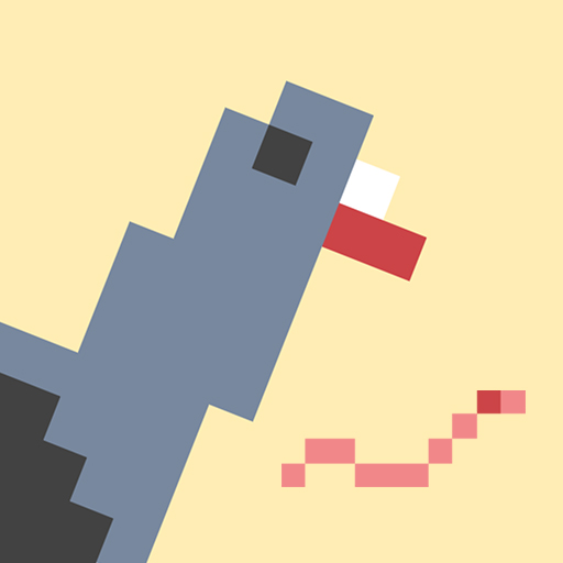Hungry Bird & Worm logo