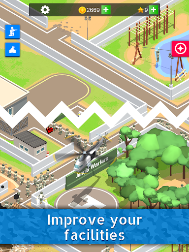 Idle Army Base: Tycoon Game - Simulation - games