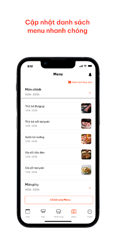 Table On Business Screen 3