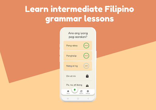 Balarila: Filipino Grammar App Screen 2