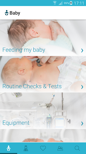 Babble NZ Neonatal Family App Screen 2