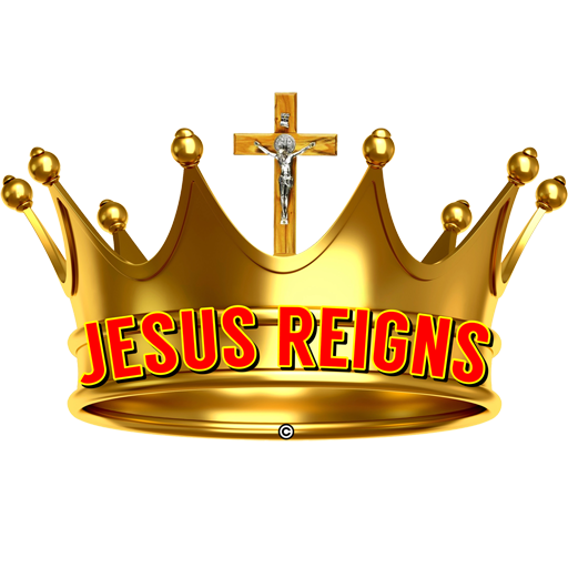 Jesus Reigns Marian (Old) logo