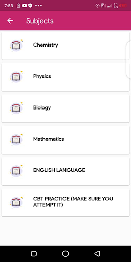 Gifted Hands Science App Screen 3