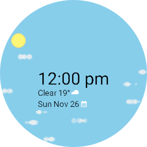 Simple Pixel Sky icon