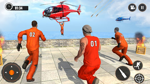 Grand Prison Jail Escape Games apkpoly screenshots 16