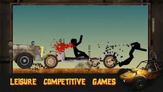 Crazy Road Of Stickman - Screenshot 1