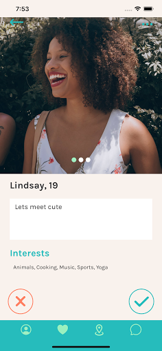 Meet Cute - IRL meeting