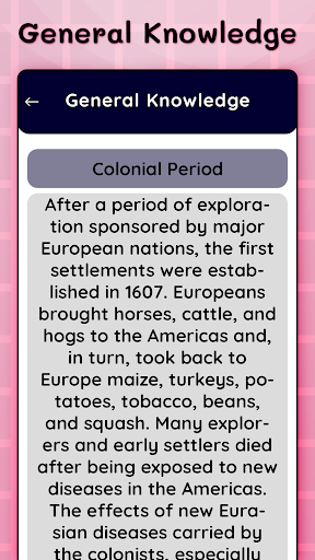 General knowledge of world