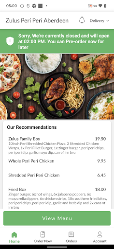 Zulus Peri Peri Screen 2