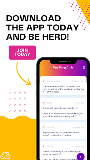 Android application Herd screenshort