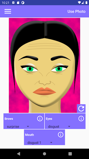 Making Facial Expressions Screen 3