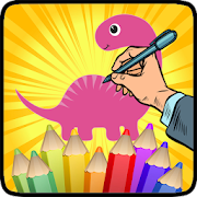 Coloring Little Dinosaurs