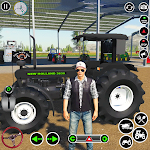 Cover Image of Download US Tractor Farming Sim Offroad  APK