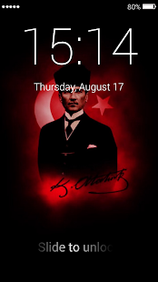 Ataturk Lock Screen Wallpapers Screenshot