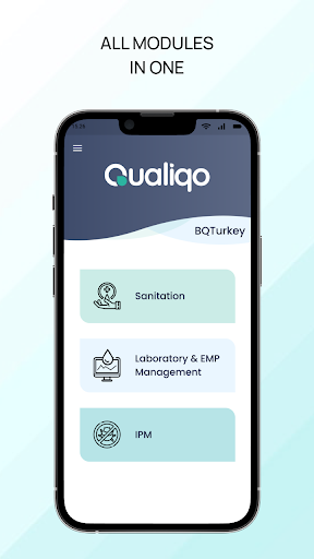 Android application Qualiqo screenshort