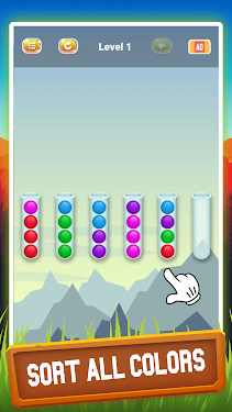 #2. Tricky Balls Sort Puzzle (Android) By: WiseApp | Brain Game