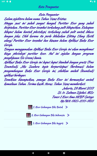 Buku Koor Gereja Gabungan