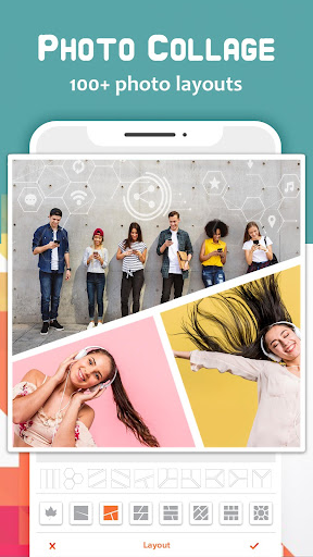 Photo collage maker editor app Screen 2