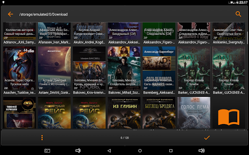 AlReaderX - text book reader