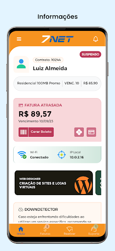 7Net Banda Larga Screen 2