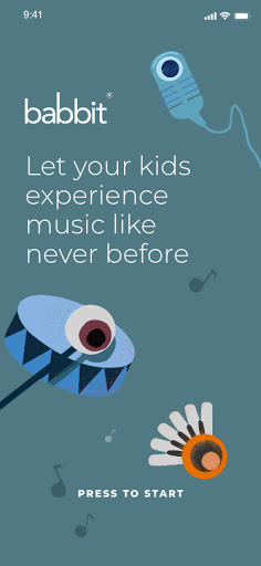 Android application Babbit Music screenshort
