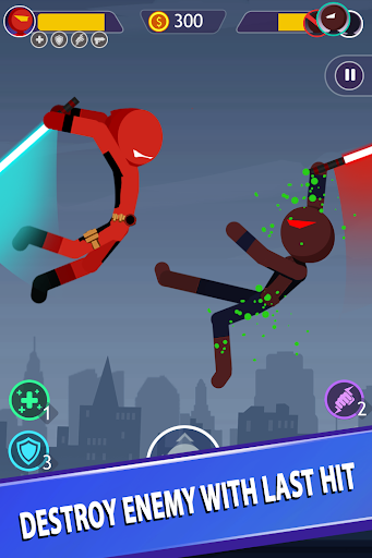 Stickman Battle: Fighting game Mod (Unlimited Money) Download screenshots 1