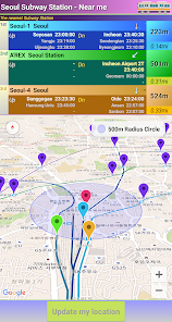 Screenshot 3 Seoul Subway Station - Near me android
