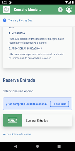 Piscinas Municipales Ourense Screen 2