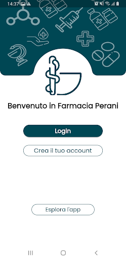 Android application Farmacia Perani screenshort
