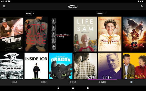 Screenshot of FidelityTV