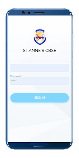 Android application St.Anne's CBSE screenshort