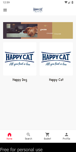 Android application Petsjordania screenshort