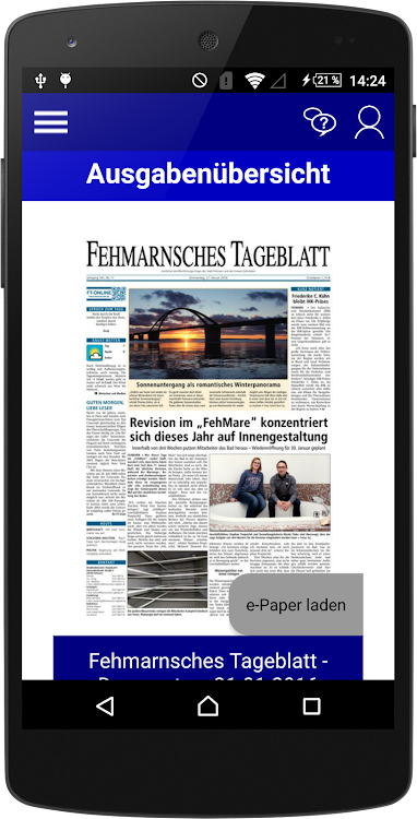 Fehmarn24 e-Paper - 5.1.0.9 - (Android)