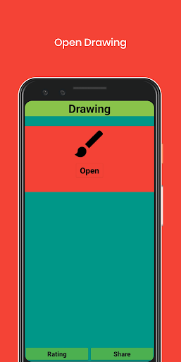 Android application Simple Color Drawing screenshort