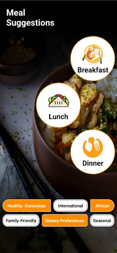 Daily Meal TimeTable Planner Screen 2