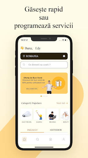 HELP YOU - Request a service Screen 3