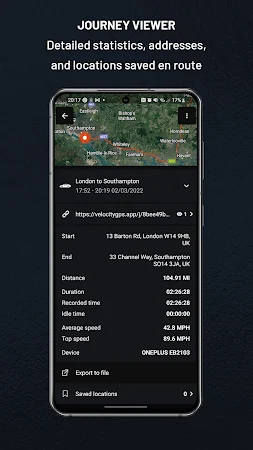Game screenshot Velocity GPS Dashboard apk download