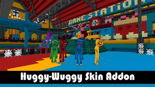 Mod Jogo Huggy-Wuggy Minecraft