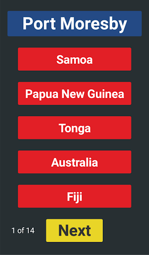 Australia capitals Screen 2