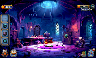 Game screenshot ホラー脱出：闇の贈り物 hack