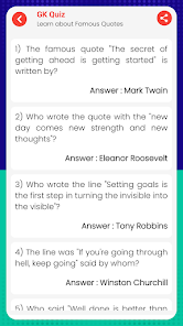Screenshot 16 GK Quiz General Knowledge App android