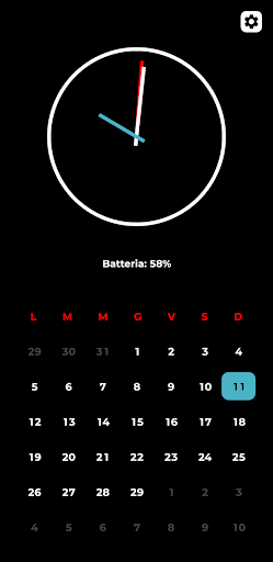 Glance clock - orologio Screen 3