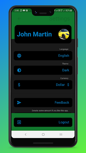 Daily Expenses - App without A